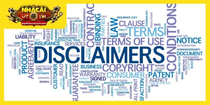 Người chơi cần đọc quy định miễn trừ