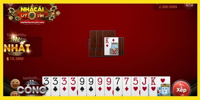 Tiến lên là một trong những game nhiều người chơi nhất trên điện thoại
