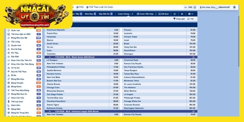 Cập nhật bảng xếp hạng thường xuyên để nắm dữ liệu