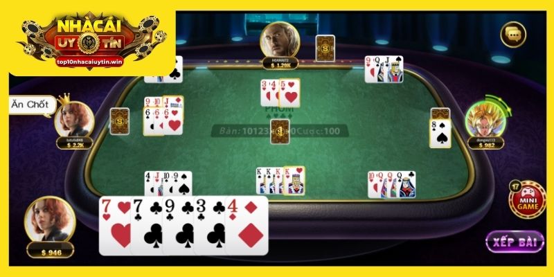 Có nhiều trường hợp ù xuất hiện trong ván bài